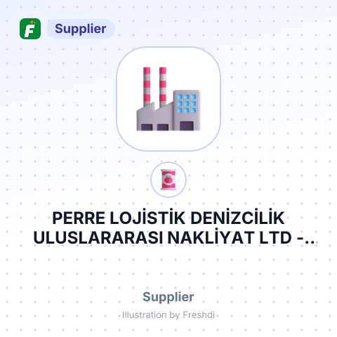 PERRE LOJİSTİK DENİZCİLİK ULUSLARARASI NAKLİYAT LTD – summary card, no photo uploaded yet