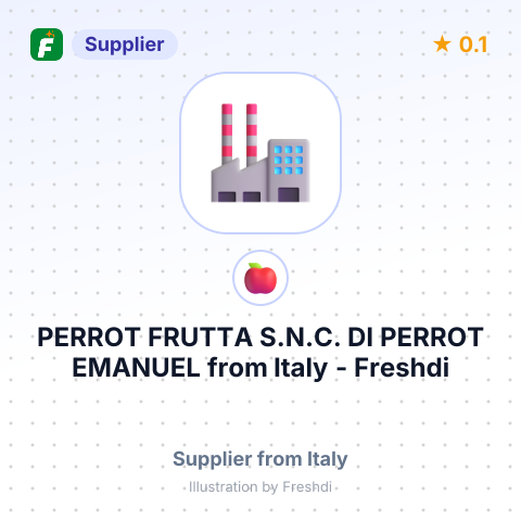 PERROT FRUTTA S.N.C. DI PERROT EMANUEL – summary card, no photo uploaded yet