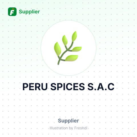 PERU SPICES S.A.C – summary card, no photo uploaded yet