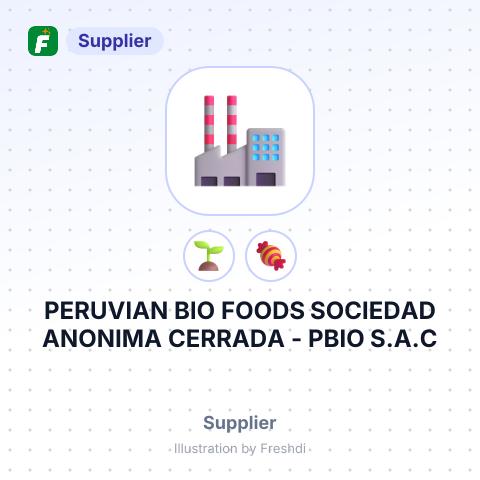 PERUVIAN BIO FOODS SOCIEDAD ANONIMA CERRADA - PBIO S.A.C – summary card, no photo uploaded yet
