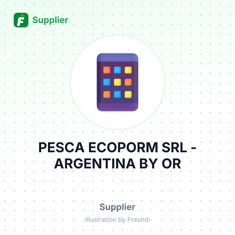 PESCA ECOPORM SRL - ARGENTINA BY OR – summary card, no photo uploaded yet