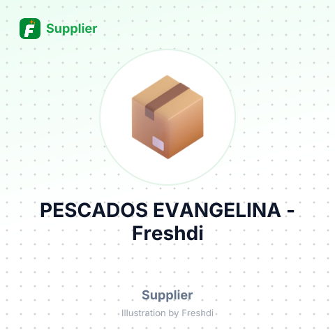 PESCADOS EVANGELINA – summary card, no photo uploaded yet