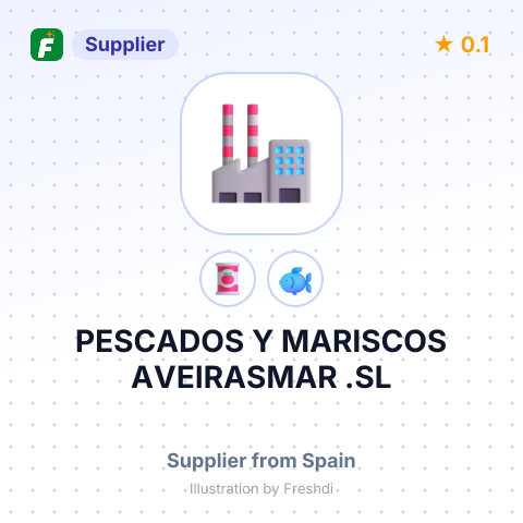PESCADOS Y MARISCOS AVEIRASMAR .SL – summary card, no photo uploaded yet