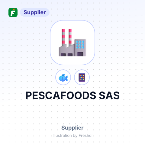 PESCAFOODS SAS – summary card, no photo uploaded yet