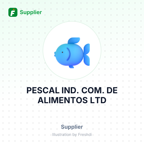 PESCAL IND. COM. DE ALIMENTOS LTD – summary card, no photo uploaded yet