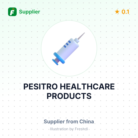 PESITRO HEALTHCARE PRODUCTS – summary card, no photo uploaded yet