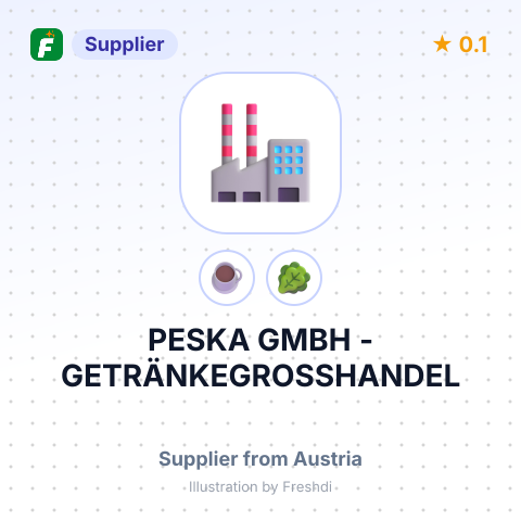 PESKA GMBH - GETRÄNKEGROSSHANDEL – summary card, no photo uploaded yet