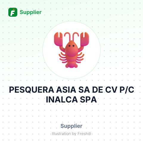 PESQUERA ASIA SA DE CV P/C INALCA SPA – summary card, no photo uploaded yet