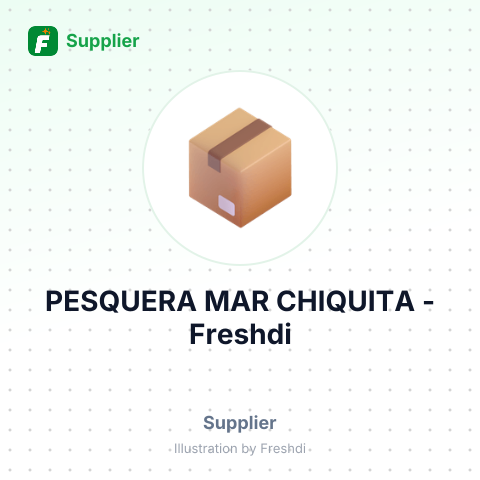 PESQUERA MAR CHIQUITA – summary card, no photo uploaded yet