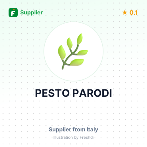 PESTO PARODI – summary card, no photo uploaded yet