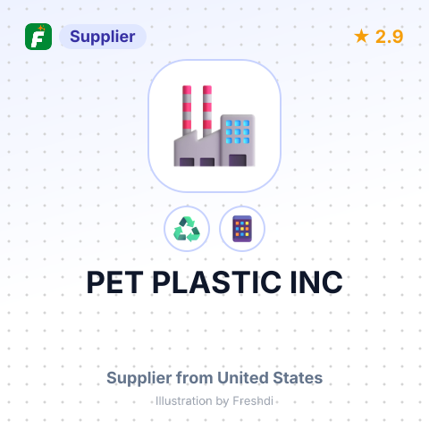 PET PLASTIC INC – summary card, no photo uploaded yet