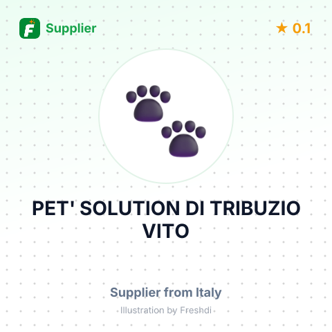 PET' SOLUTION DI TRIBUZIO VITO – summary card, no photo uploaded yet