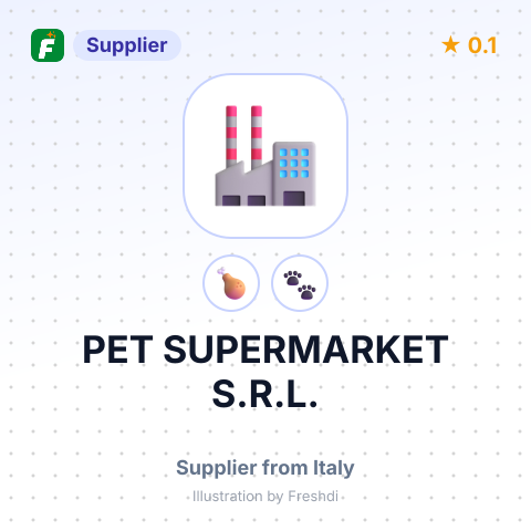 PET SUPERMARKET S.R.L. – summary card, no photo uploaded yet