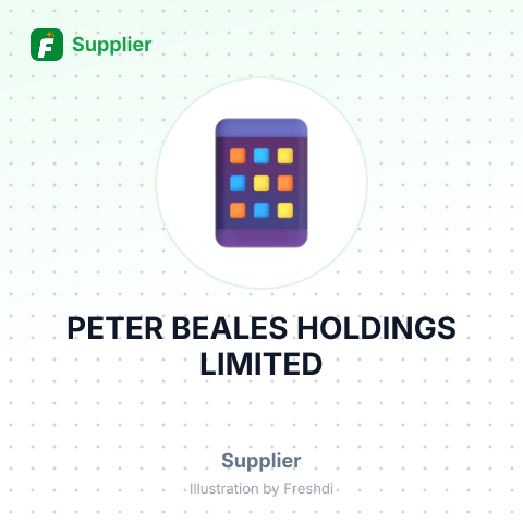 PETER BEALES HOLDINGS LIMITED – summary card, no photo uploaded yet