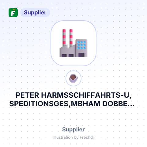 PETER HARMSSCHIFFAHRTS-U, SPEDITIONSGES,MBHAM DOBBEN – summary card, no photo uploaded yet