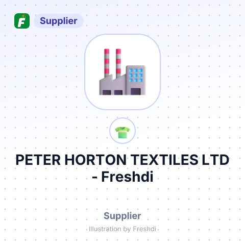 PETER HORTON TEXTILES LTD – summary card, no photo uploaded yet