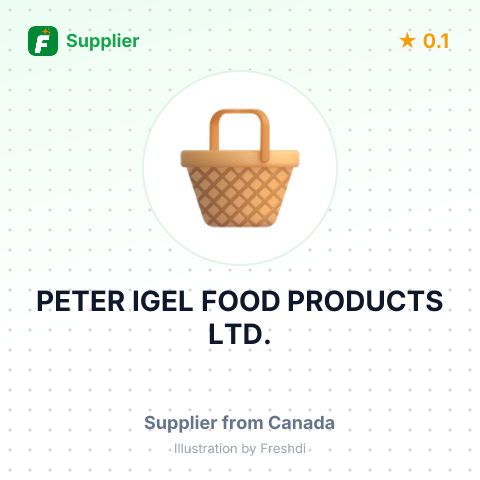 PETER IGEL FOOD PRODUCTS LTD. – summary card, no photo uploaded yet