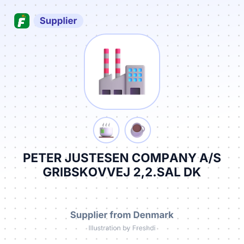 PETER JUSTESEN COMPANY A/S GRIBSKOVVEJ 2,2.SAL DK – summary card, no photo uploaded yet