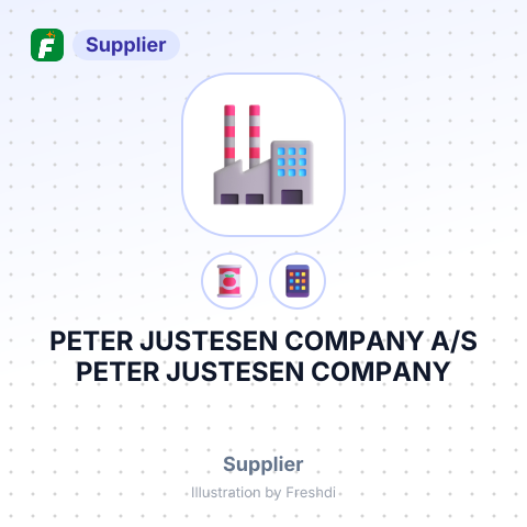 PETER JUSTESEN COMPANY A/S PETER JUSTESEN COMPANY – summary card, no photo uploaded yet