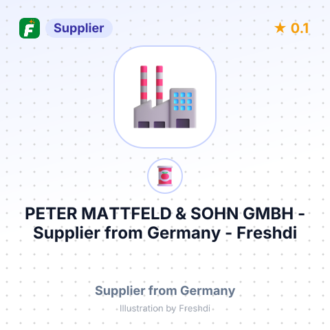 PETER MATTFELD & SOHN GMBH – summary card, no photo uploaded yet