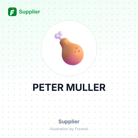 PETER MULLER – summary card, no photo uploaded yet