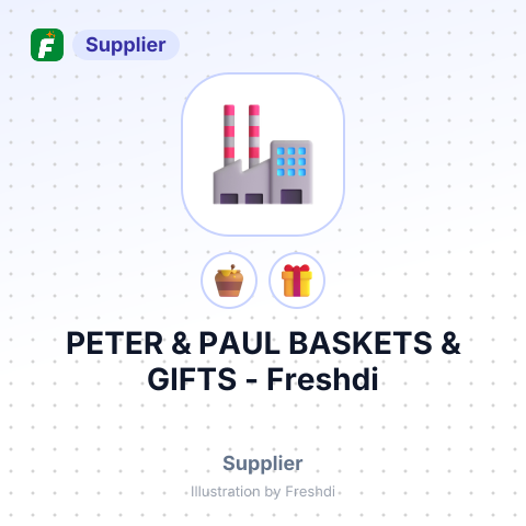PETER & PAUL BASKETS & GIFTS – summary card, no photo uploaded yet
