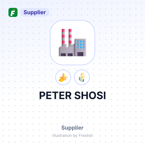 PETER SHOSI – summary card, no photo uploaded yet