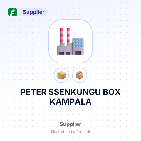 PETER SSENKUNGU BOX KAMPALA – summary card, no photo uploaded yet