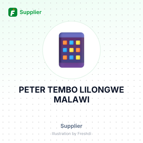 PETER TEMBO LILONGWE MALAWI – summary card, no photo uploaded yet