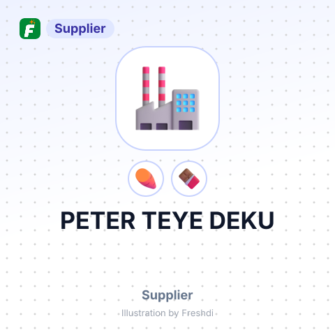 PETER TEYE DEKU – summary card, no photo uploaded yet