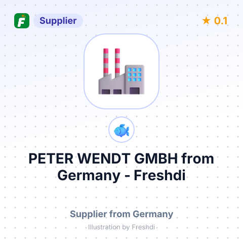 PETER WENDT GMBH – summary card, no photo uploaded yet