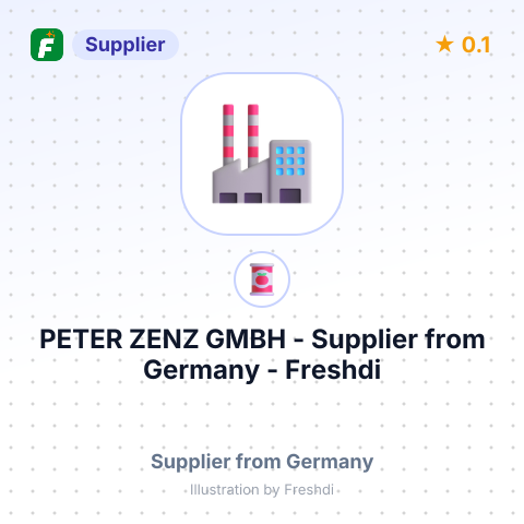 PETER ZENZ GMBH – summary card, no photo uploaded yet