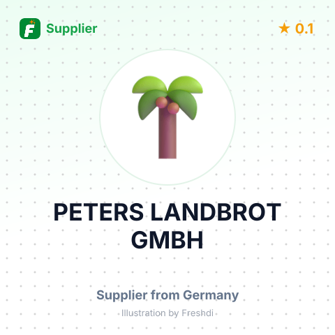 PETERS LANDBROT GMBH – summary card, no photo uploaded yet
