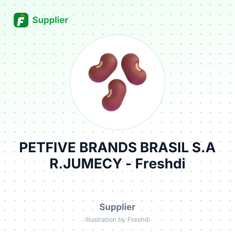 PETFIVE BRANDS BRASIL S.A R.JUMECY – summary card, no photo uploaded yet