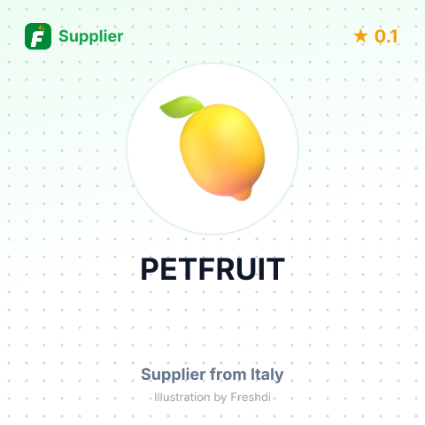 PETFRUIT – summary card, no photo uploaded yet