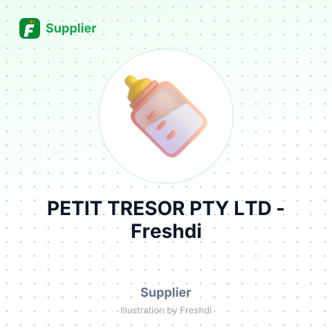 PETIT TRESOR PTY LTD – summary card, no photo uploaded yet