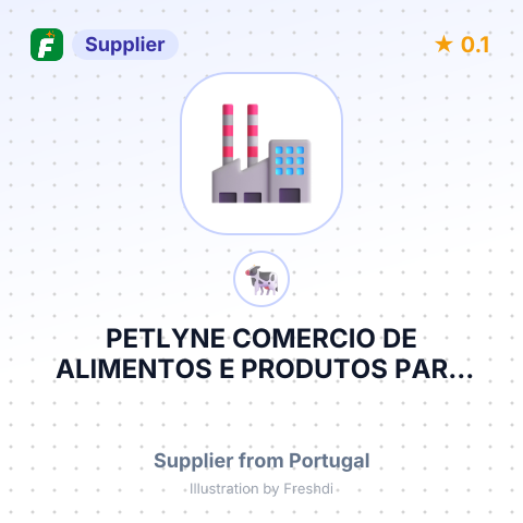 PETLYNE COMERCIO DE ALIMENTOS E PRODUTOS PARA ANIMAIS LDA. – summary card, no photo uploaded yet