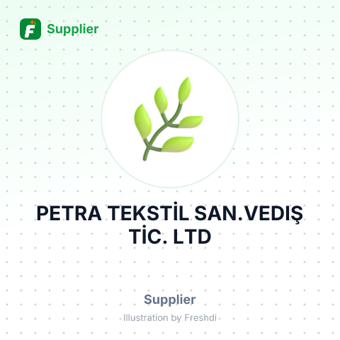 PETRA TEKSTİL SAN.VEDIŞ TİC. LTD – summary card, no photo uploaded yet