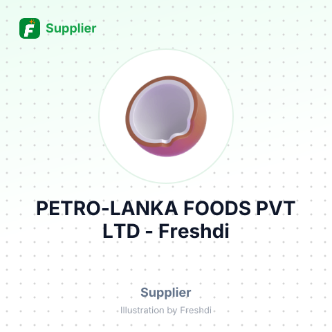 PETRO-LANKA FOODS PVT LTD – summary card, no photo uploaded yet