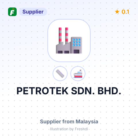 PETROTEK SDN. BHD. – summary card, no photo uploaded yet