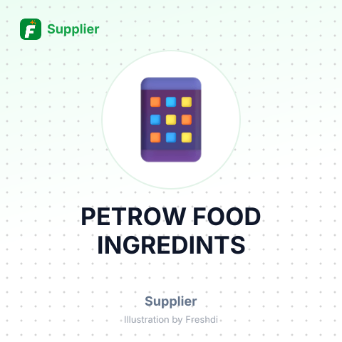 PETROW FOOD INGREDINTS – summary card, no photo uploaded yet
