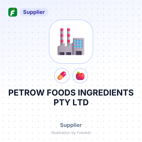 PETROW FOODS INGREDIENTS PTY LTD – summary card, no photo uploaded yet