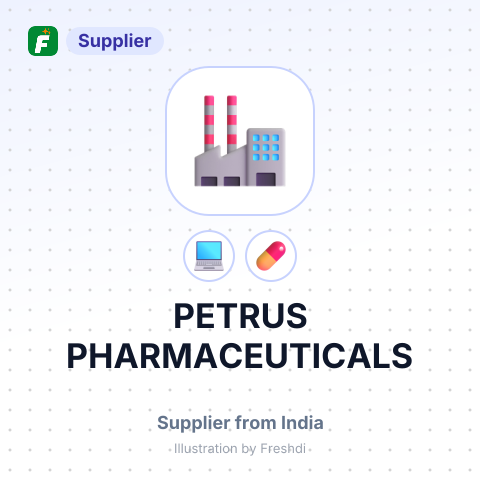 PETRUS PHARMACEUTICALS – summary card, no photo uploaded yet
