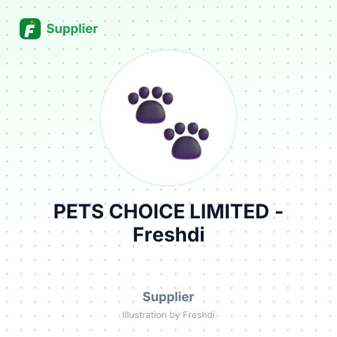 PETS CHOICE LIMITED – summary card, no photo uploaded yet