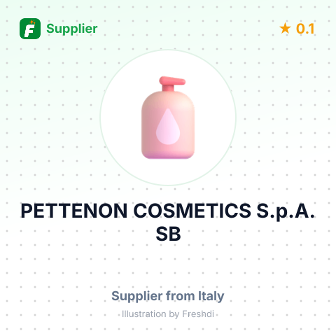 PETTENON COSMETICS S.p.A. SB – summary card, no photo uploaded yet