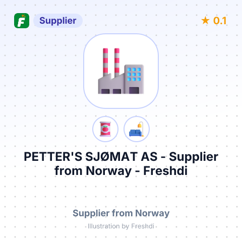 PETTER'S SJØMAT AS – summary card, no photo uploaded yet
