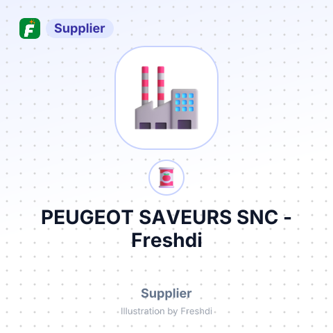 PEUGEOT SAVEURS SNC – summary card, no photo uploaded yet