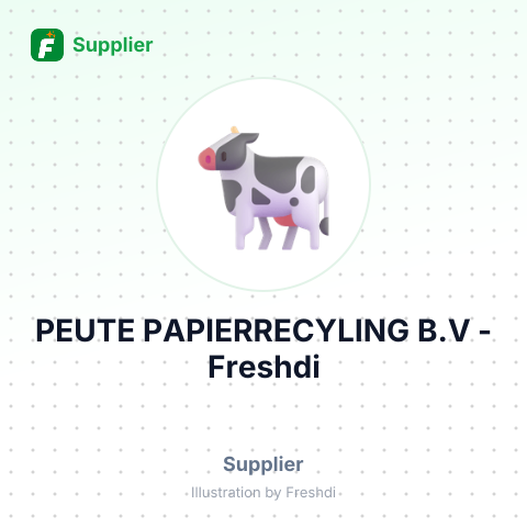 PEUTE PAPIERRECYLING B.V – summary card, no photo uploaded yet