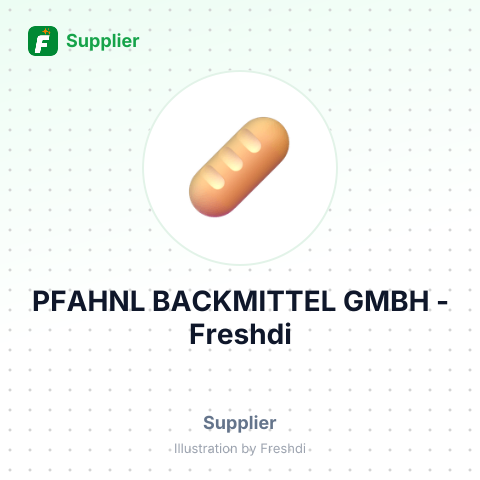 PFAHNL BACKMITTEL GMВН – summary card, no photo uploaded yet