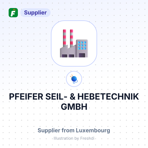 PFEIFER SEIL- & HEBETECHNIK GMBH – summary card, no photo uploaded yet